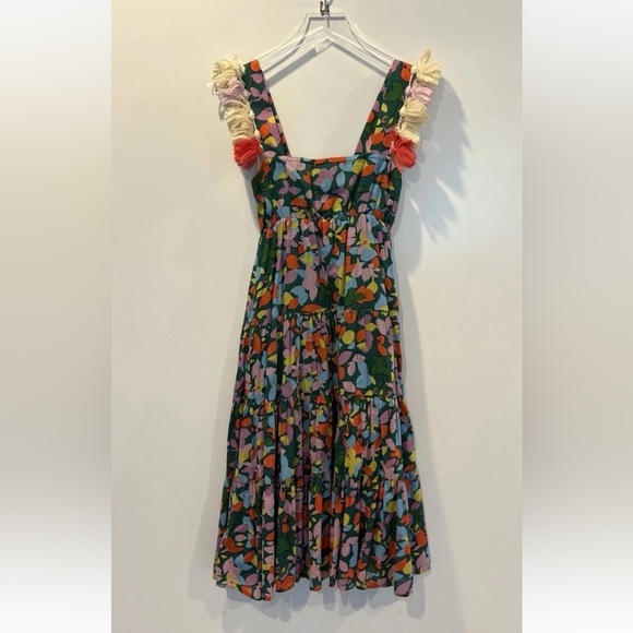 J. Crew Womens Tassel Dress In Confetti Floral Size XXS - Picture 2 of 10